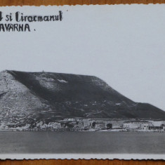 Carte postala tip fotografie , Portul si Ciracmanul Cavarna , necirculata