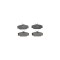 Placute frana RENAULT SC&iuml;&iquest;&frac12;NIC I JA0 1 BREMBO P68027
