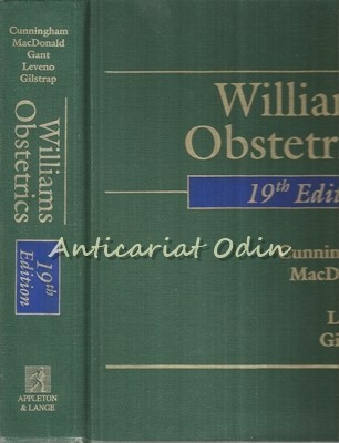 Williams Obstetrics - Cunningham MacDonald, Grant Leveno Gilstrap