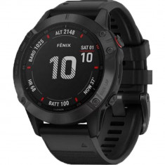 Smartwatch Fenix 6 Pro Negru Si Curea Neagra foto