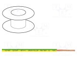 Cablu BITNER H07V-K 50mm2 PVC galben-verde Clasa 5