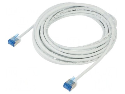 Cabluri Patch U/FTP 6a 7,5m LSZH Alb 32AWG foto