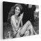 Tablou Celine Dion cantareata 2263 Tablou canvas pe panza CU RAMA 70x100 cm