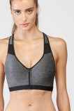 Sutien sportiv cu sustinere ridicata, Gisela 4/0013, Nero, 90B
