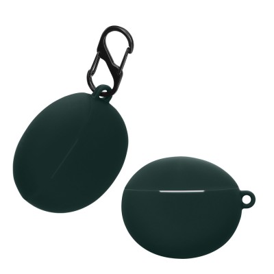 Husa Casti Kwmobile pentru Xiaomi Redmi Buds 4 Active, Verde inchis, Silicon, KWM000025DJ002C foto