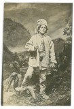 4125 - SHEPHERD, Romania ( 11/7.5 cm ) - old Mini Photocard - unused