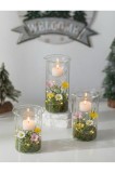 Suporturi de lum&acirc;nare de Crăciun pentru decorul mesei