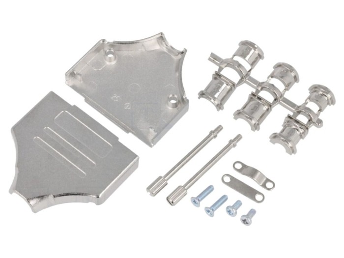 Carcasă D-Sub metalică ecranată