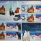 Korea de Sud 2008 Antarctica, statia Antarctica Regele Sejong, pinguini, bob klb neștampilată Coreea de Sud 2008