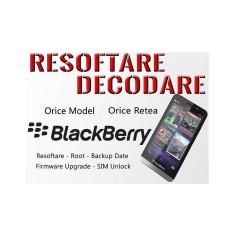 Decodare Reparatii Software Smartphone Blackberry