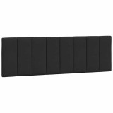 Cumpara ieftin Perna tablie de pat, Hanko, negru, 160 cm, catifea