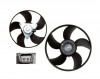 GMV ventilator radiator Fiat Albea (178), 2001-2012, motor 1.2, benzina, fara AC, 180 W; 320 mm; 2 pini,, Rapid