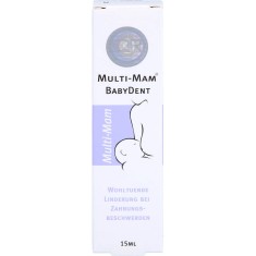 Gel Homeopatic, Multi-Mam, BabyDent, cu Aloe Vera, Impotriva Durerilor Gingivale ale Bebelusilor si