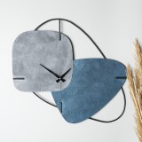 Cumpara ieftin Ceas de perete decorativ Brazil Albastru 58x55 cm