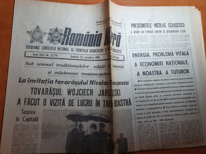 romania libera 23 noiembrie 1985-intreprinderea biofort craiova