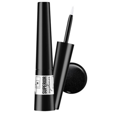 Eyeliner Superior rezistent la apa, Vipera, Nr. 04 Negru cu sclipici foto