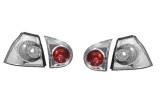 Set stopuri tuning VW GOLF 5 (1K), 10.2003-05.2009, model Hatchback, Taiwan, partea stanga+dreapta, LED; transparent, argintiu; cu lampa interioara;