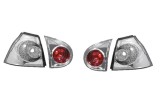 Set stopuri tuning VW GOLF 5 (1K), 10.2003-05.2009, model Hatchback, Taiwan, partea stanga+dreapta, LED; transparent, argintiu; cu lampa interioara;, Rapid