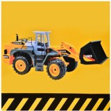 Buldozer cu telecomanda, scara 1:16, sunete realiste,54 cm