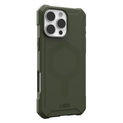 Husa pentru iPhone 16 Pro - UAG Essential Armor MagSafe - Olive Drab foto