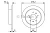 Disc frana SUZUKI SWIFT III (MZ, EZ) (2005 - 2016) BOSCH 0 986 479 D34