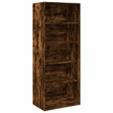 Cumpara ieftin Sifonier, stejar fumuriu, 80x50x200 cm, lemn prelucrat