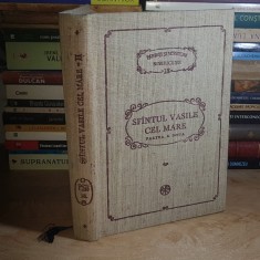 SFANTUL VASILE CEL MARE - SCRIERI * PARTEA A DOUA : ASCETICELE ( PSB 18 ) , 1989 #