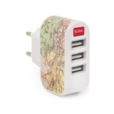 Incarcator USB universal Legami cu 3 porturi USB - RESIGILAT