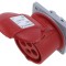 Conector AMPHENOL IP&amp;S 16A 415V AC trifazat soclu mamă IP44
