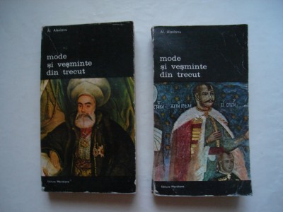 Mode si vesminte din trecut (vol. I-II) - Al. Alexianu foto
