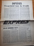 Ziarul expres 8-14 iunie 1990-interviu octavian paler