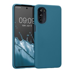 Husa Kwmobile pentru Motorola Moto G52/Moto G82, Silicon, Verde, 58543.78 foto