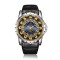 Ceas barbatesc de mana Onola Quartz Analog Casual Fashion Negru Auriu