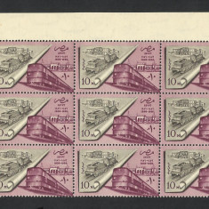 EGIPT--SERIE x9buc. --1957 MNH--LOCOMOTIVE