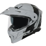 Casca moto Origine Adventure Cyborg Rabatabila cu ochelari, culoare gri/negru lu... Cod Produs: MX_NEW 2040340131001S