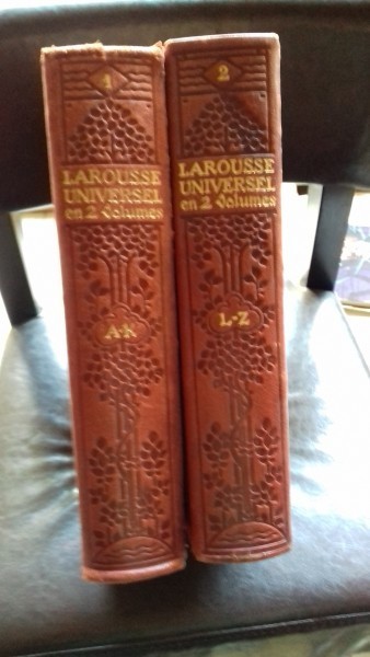 LAROUSSE UNIVERSEL - CLAUDE AUGE 2 VOLUME