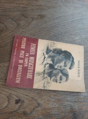 FEMEIA MUNCITOARE IN LUPTA PENTRU PACE SI SOCIALISM , 1953 * Brosura propaganda