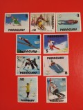 PARAGUAY, LAKE PLACID - SERIE COMPLETĂ MNH