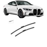 Cumpara ieftin Set stergatoare BMW Seria 4 Coupe (G22, G82) 2020-2024, parbriz, Bosch Aerotwin