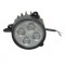 Far rotund 4 LED-uri, 32W 12-24V pentru John Deere, New Holland, Case IH, Magnum, Ford cod OEM 87328621, UT-W4012