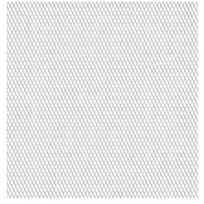 vidaXL Gard de s&amp;acirc;rmă grădină, 50x50 cm, 45x20x4 mm, oțel inoxidabil foto