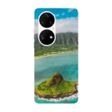 Husa compatibila cu Huawei Nova 8i model Small island, Silicon, TPU, Viceversa, Transparent, Carcasa