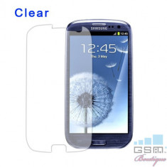 Folie Protectie Display Samsung GT-i9300 Galaxy S III Clear Screen Guard foto