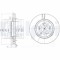 Set discuri frana Acura Rl; Honda Accord 6 (Ck, Legend 3 (Ka), 3.5, 2.2 Type-R (CH1), 3.5 1 24V (KA9), punte fata, 300x28, ventilat, DELPHI