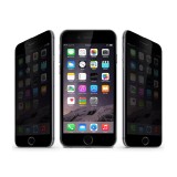 Folie sticla securizata Aisi 3D Full Glue Privacy Iphone 7 Plus / 8 Plus Negru