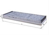 Filtru habitaclu cu carbon activ MAHLE LAK77