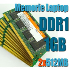 Kit 1GB DDR1 2 x 512MB Sodimm FSB 400/333 Mhz foto