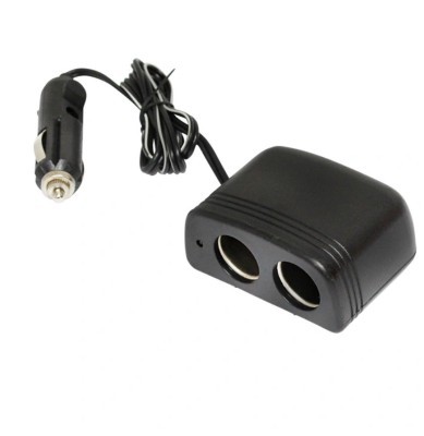 Prelungitor dublu bricheta auto, 12v foto