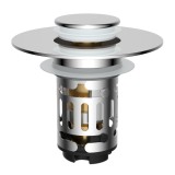 Astupătoare universală pentru chiuvetă de baie cu filtru 3 &icirc;n 1 &ndash; Crom