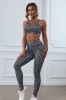 J759-9918 Compleu sport elastic cu model animal-print, M, M/L, S/M